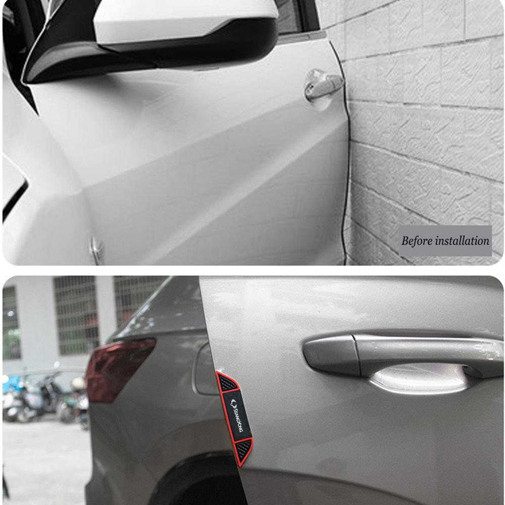 Voor SsangYong KORANDO ACTYON Rexton Musso KYRON ACTYON Beschermstrip Auto Deurrand Beschermer Krasbeschermer Cover Sticker