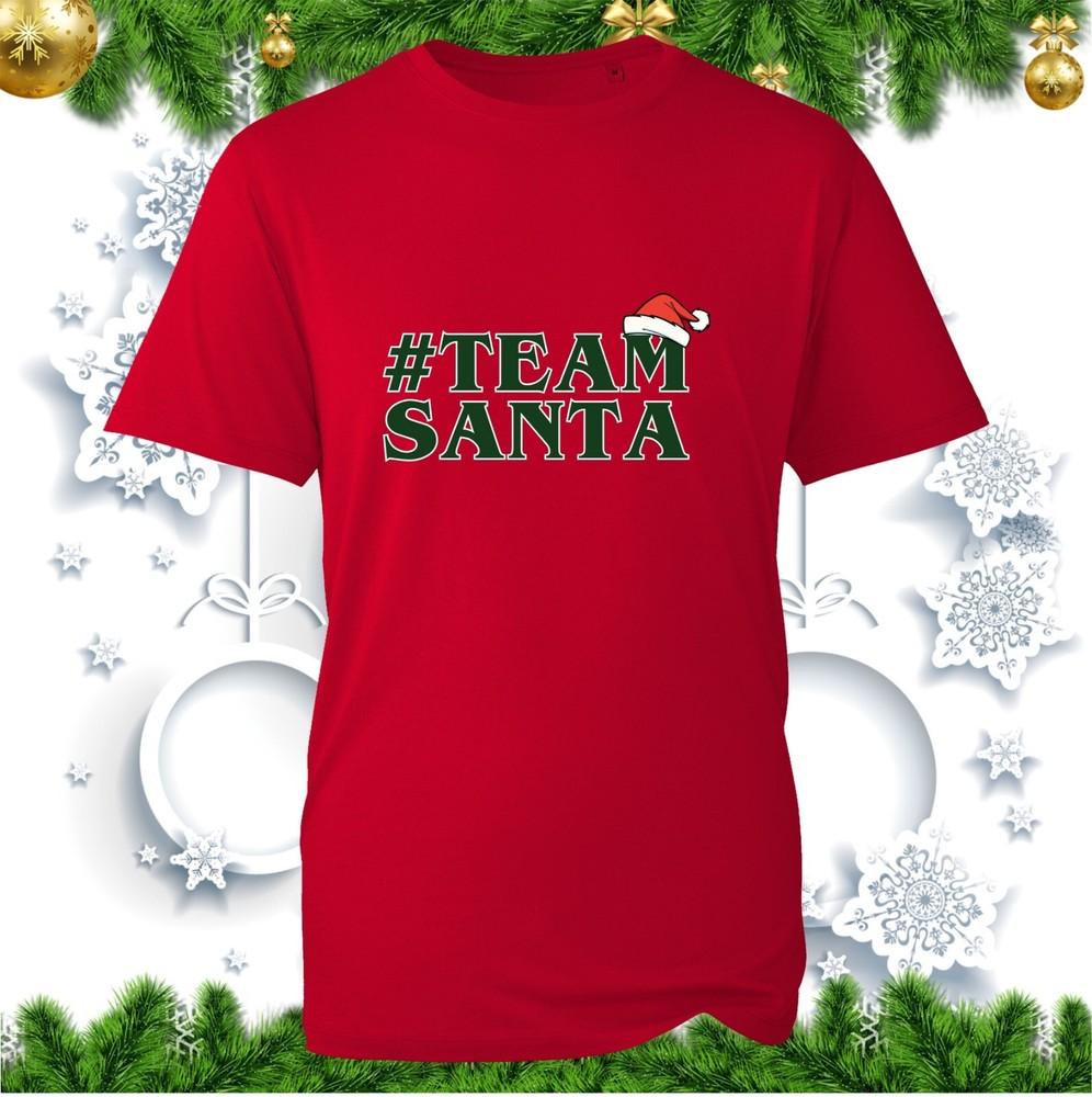 Team Santa Family Matching Tshirt Santa Claus Christmas Crew Xmas Gift Tee Top S