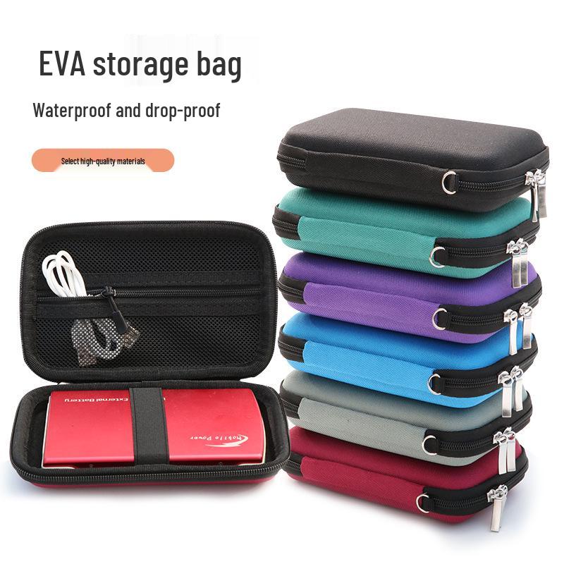 EVA Waterproof Shockproof Hard Drive & Gadget Storage Bag