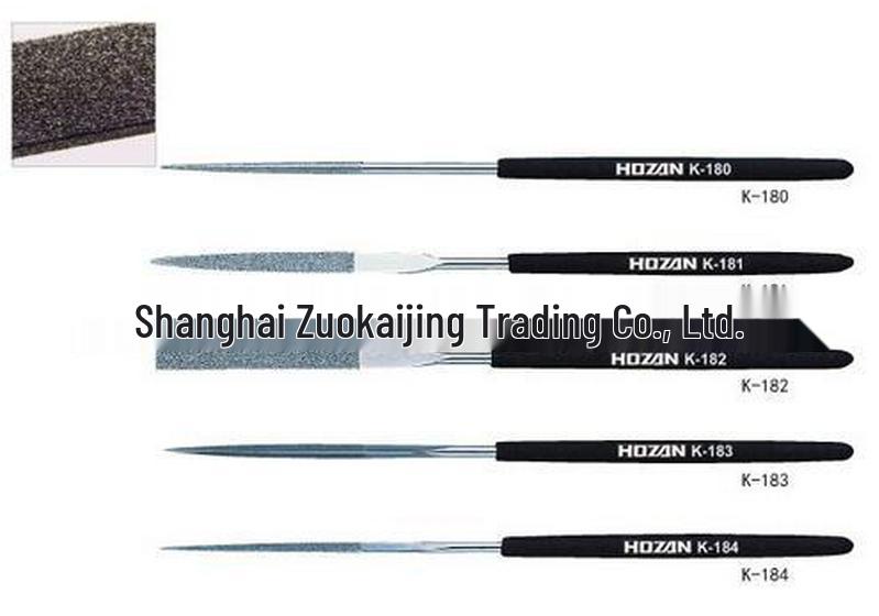 HOZAN K-180 Diamond File for Hard & Heat-Treated Materials 1