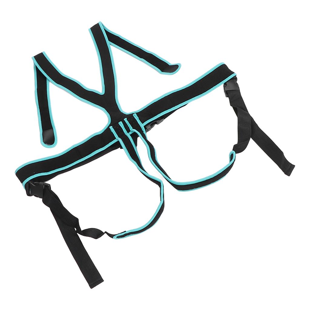Wheelchair Seat Belt Soft Breathable Tightness Adjustable Wheelchair Safety Harness for Elderly Patient