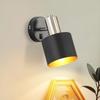 Indoor Wall Applique - NETTLIFE - 330° Adjustable - E27 - Metal - Switch