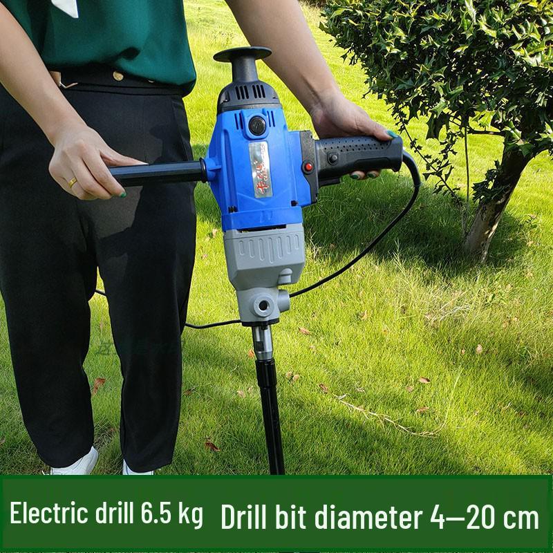 High-Power Electric Earth Auger for Digging and Planting