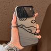 Cute Cartoon Duck Phone Case For iPhone 17 16 15 14 13 12 11 Pro Max Air Matte Laser Aurora Shockproof Funda