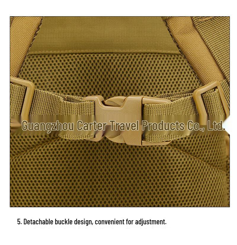 Men's Large Capacity Outdoor Sports MOLLE Backpack