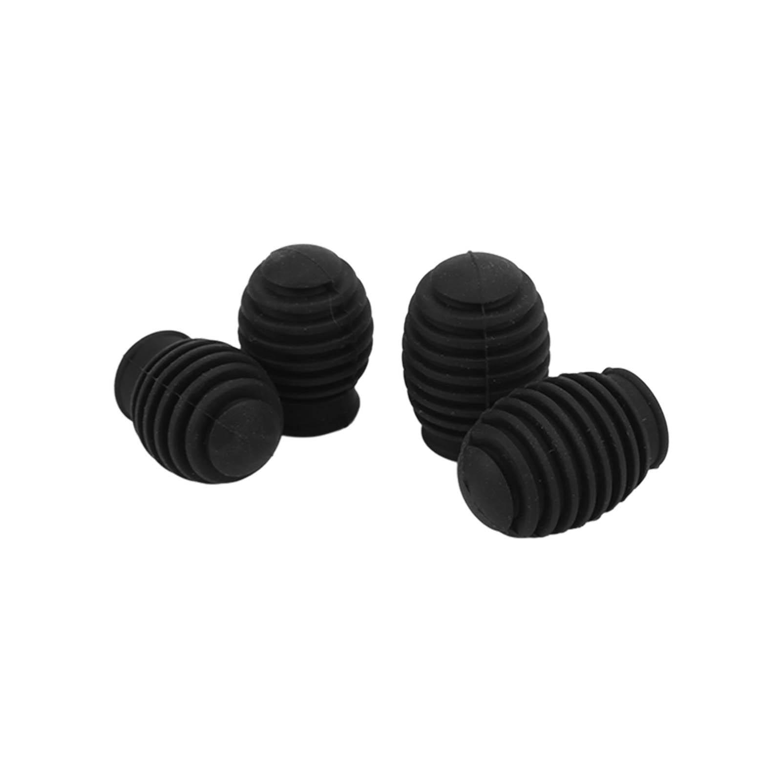 

4шт. Чехол для барабанных палочек, силиконовый демпфер для барабанных палочек, шумоподавление, бесшумные советы для практики