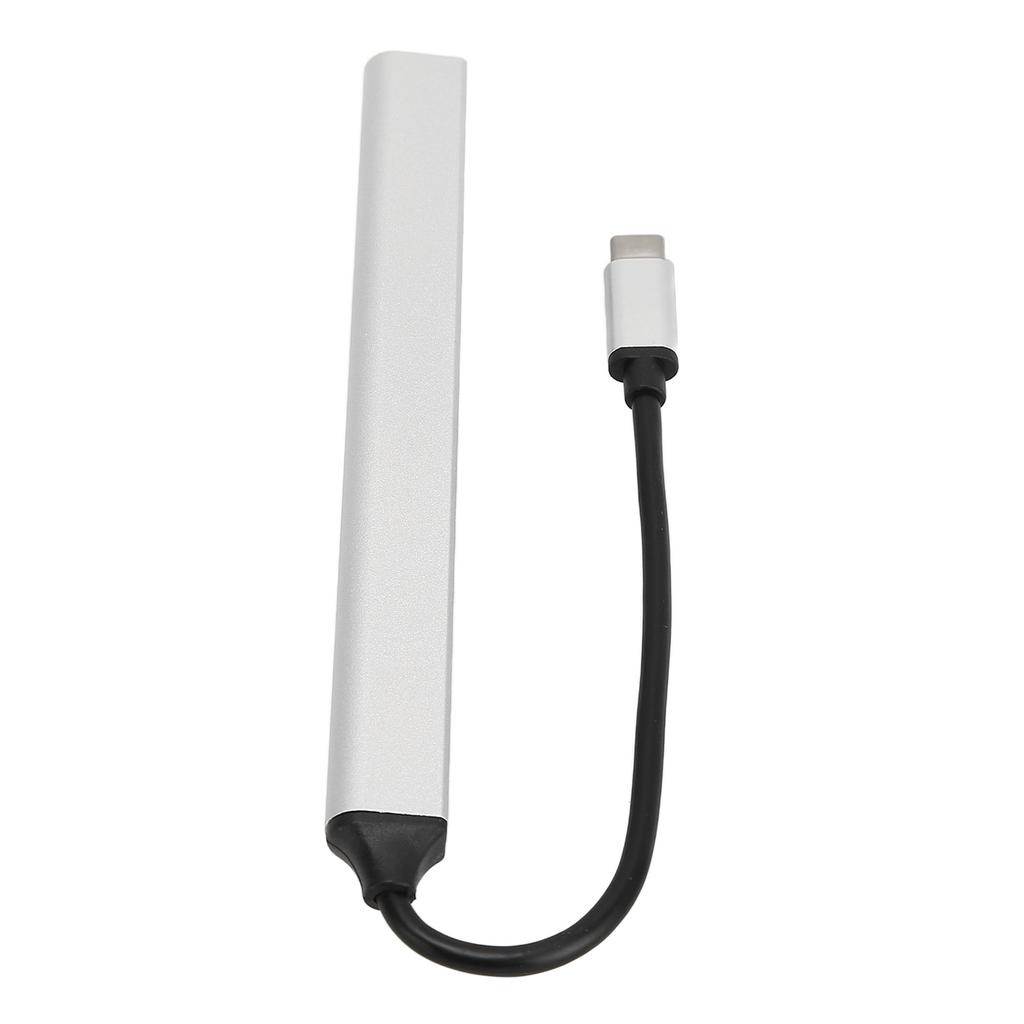 USB C 3.0 Hub Aluminium Alloy 7 Ports 5.0Gbps Type C Hub Expander for PC Laptop Notebook
