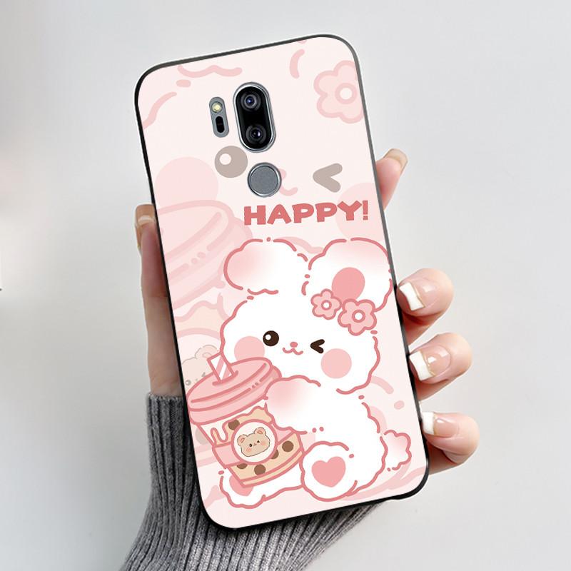 Casing For LG G7 ThinQ Case G710EM Luxury Dragon Cute Cool Boys Girls Soft TPU Black Silicone Matte Bumper LG G7ThinQ Back Cover