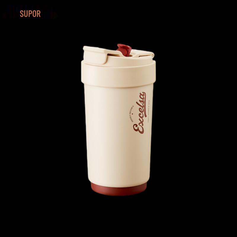 

SUPOR Double-Layer Ceramic Insulated Straw Mug