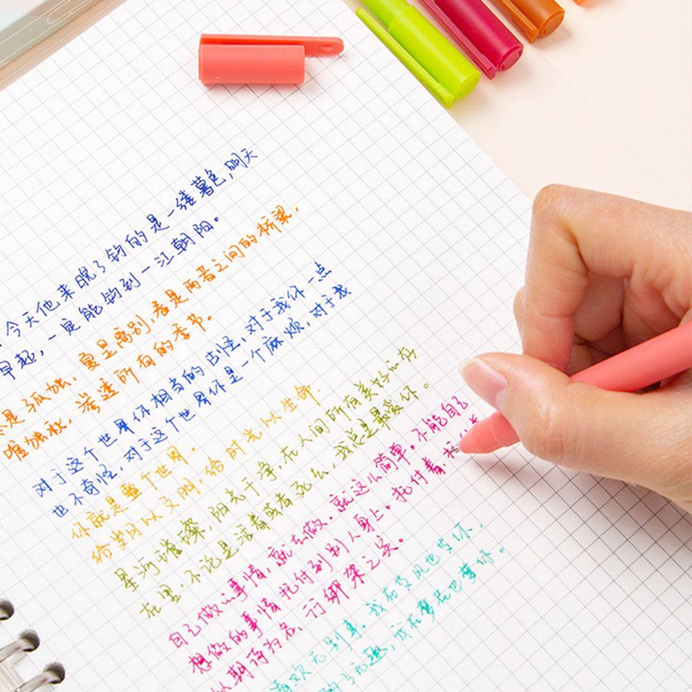 0.5mm Smooth Office Supplies Stationary Signing Pen Writing Gel Pen Marker pen Set Color pen