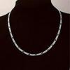 925 Silver Cuban Necklace Hip Hop Jewelry For Men Women 16-30 Inches Simple Fashion Chain