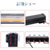 Aoling Strobe Light Amber Strobe Grill Light Car Emergency Flashing Lamp Warning Light High COB Flash Light Set of 2 12V, Car, LED, Brightness, [Used]