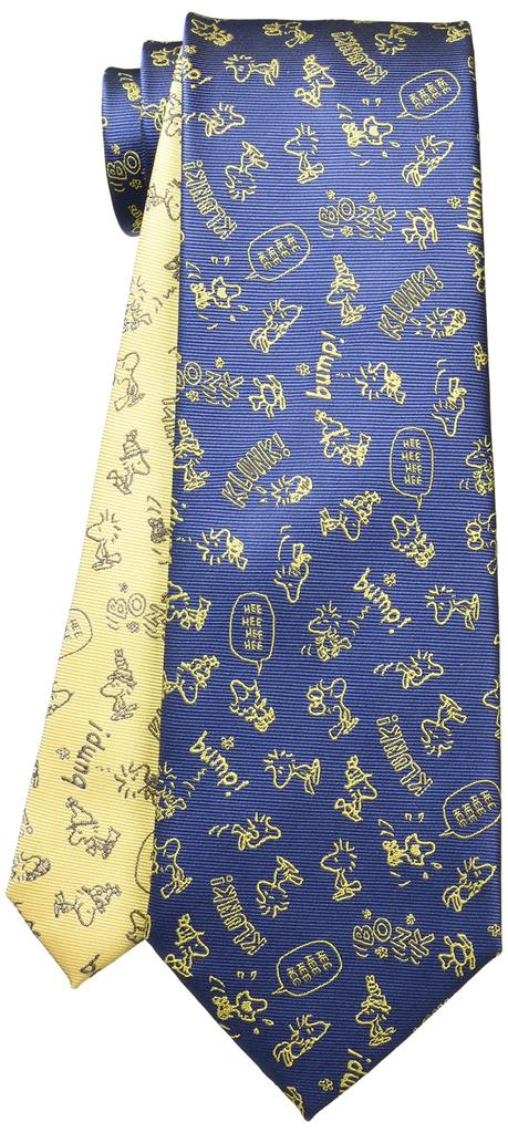 Peanuts Snoopy Tie PND48173 Navy Blue SNOOPY Business Brand Tie Gift