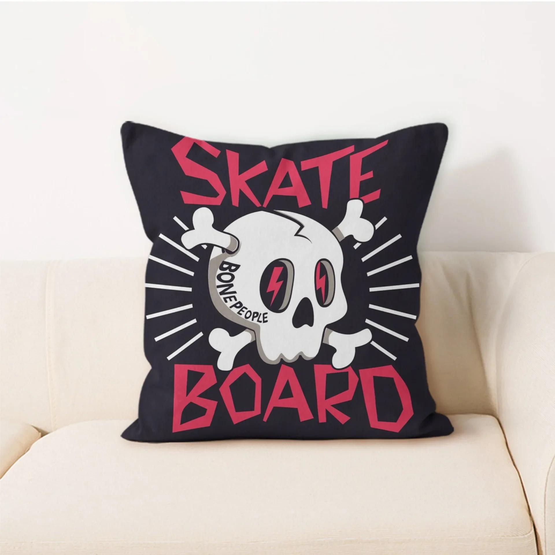 

Простая Домашняя Декоративная Подушка Квадратная Подушка для Спинки Автомобиля Мультяшная Подушка с Буквами Модный Чехол для Подушки 66x66cm