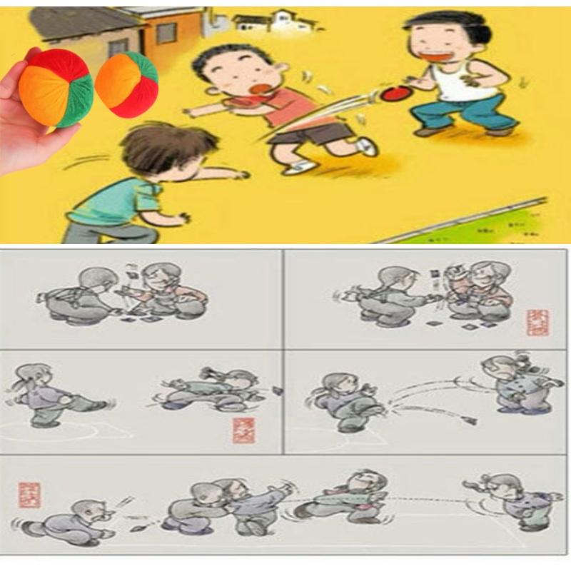 Funny Sandbag Throwing Game Mini Sandbags Rice Husks Sandbags And Balls Children'S Kindergarten Competition Outdoor Sport Toys