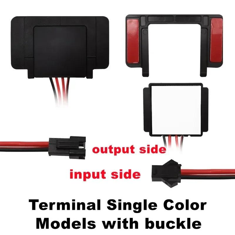 6 Styles Mirror Dimming Touch Switch Bathroom Mirror DC12V 24V Makeup LED Monochrome Electrodeless Dimming Mirror Switch Adjusta