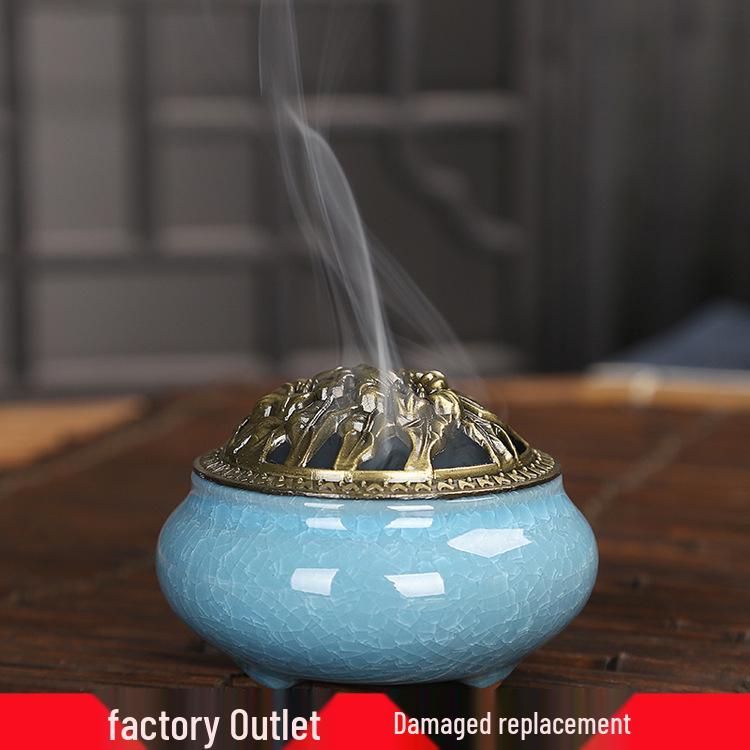 Jinfengxing Natural Sandalwood & Agarwood Indoor Coil Incense for Aromatherapy, Mosquito Repellent, and Odor Removal