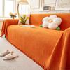 Plush Yarn Simple Sofa Towel Winter Universal Sofa Cover Full Set Non-Slip Warm Sofa Towel Cover Cloth