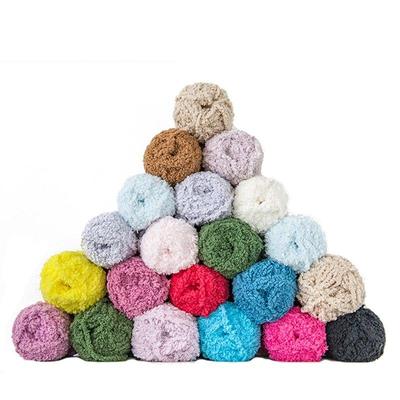 1 Knäuel/Paket, hochwertiges Garn, weich für Baby-Strickwollgarn, dickes Garn, Faser-Samtgarn, Handstrickwolle, Häkelgarn für DIY-Pullover