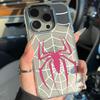 Pink Spider Clear Case For Iphone 17 Pro Max 11 15 12 13 14 16 Pro Max Air 16E 17E Cover Funda Bumper