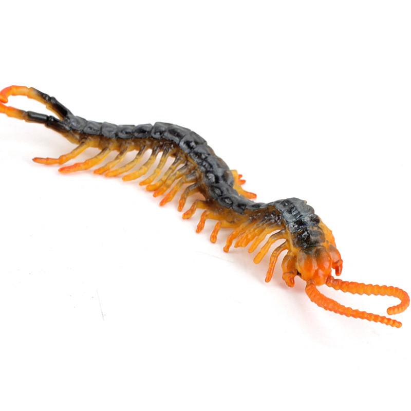 High Quality Static Centipede Figurine For Children Educational Playtime Fun