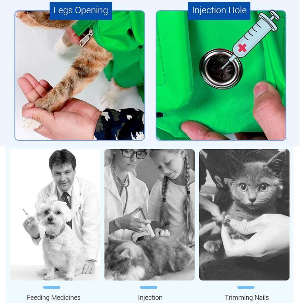 Nail Pet Supplies Cat Grooming Bag Pet Backpack Pet Carrier Sling Bag Cat Grooming Fixing Bag