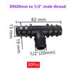 Impulse Pop-up Sprinkler Retractable Water Bird Sprayer Head Garden Irrigation Large Water Flow Rocker Sprinkler 1/2" 3/4" Inlet
