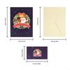 Christmas Card with Matching Envelope Christmas Greeting Cards for Kid Adult J0MC