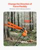 VEVOR 2 Ton Snatch Block with Swivel Hook, 3" Sheave 3/8" Inch Wire Rope