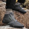 Neue Winterstiefel für Herren Schnee Barfuß Outdoor Rutschfest Warmes Fell Lässige Sneaker Übergröße Leichte Stiefeletten Wanderschuhe