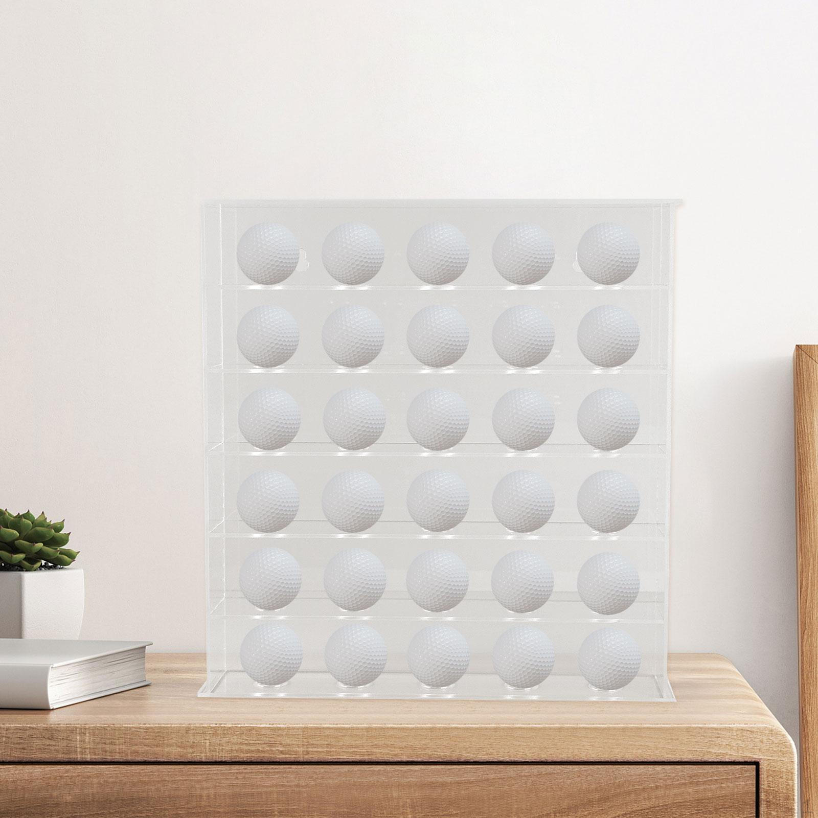 

Акриловая витрина для мячей для гольфа, 6-ярусная стойка вмещает 30 мячей S