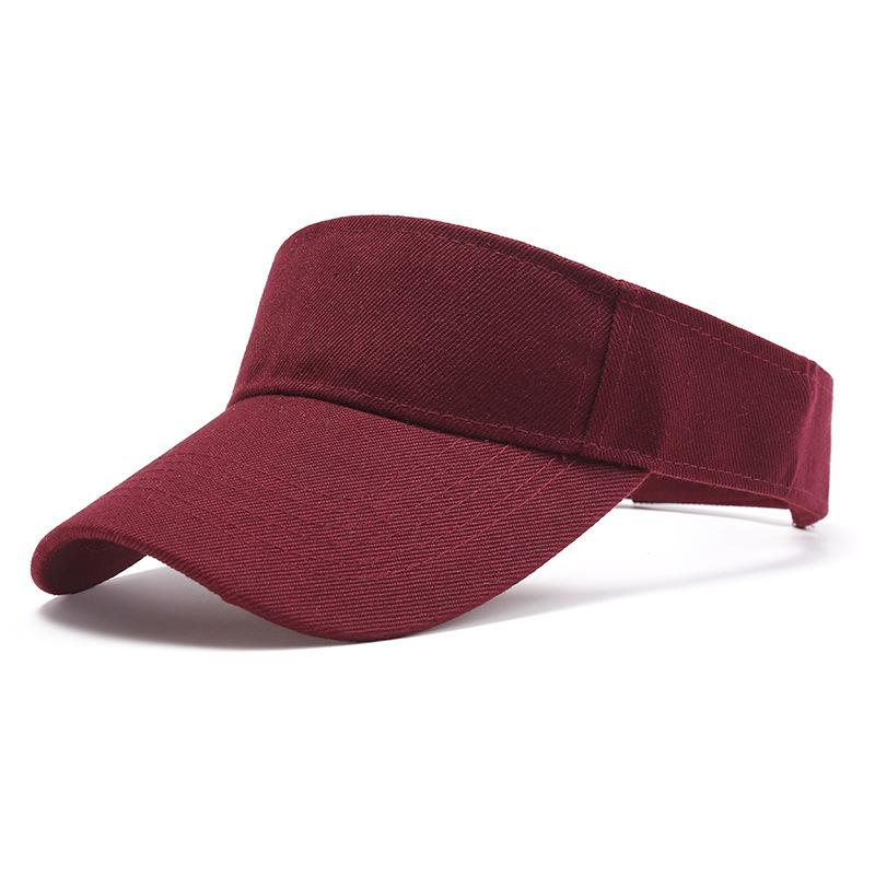 

Модная мужская и женская шляпа от солнца на весну/лето: Универсальный, Предварительно окрашенный, Дизайн без верха Adult вино красного