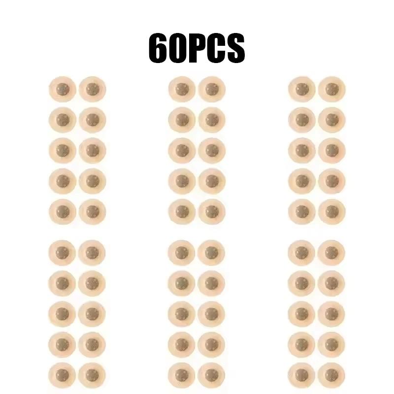 60/90/120Pcs Nose Breathing Patches Magnetic Suction Iron Nasal Strips Increase Air Improve Sleep Quality Reduce Snoring Tools