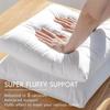 Hotel Style Square Pillow Insert With Thick Pp Cotton Filling For Bedroom Couch Lounge Decor