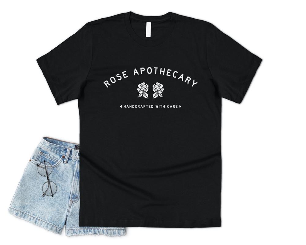 

Rose Apothecary T-shirt Tee Schitt s Slogan Funny TV Show US Roses XL
