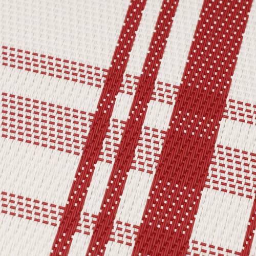 Afternoon Tea LIVING Placemat VV88 Checkered Table Mat, Red
