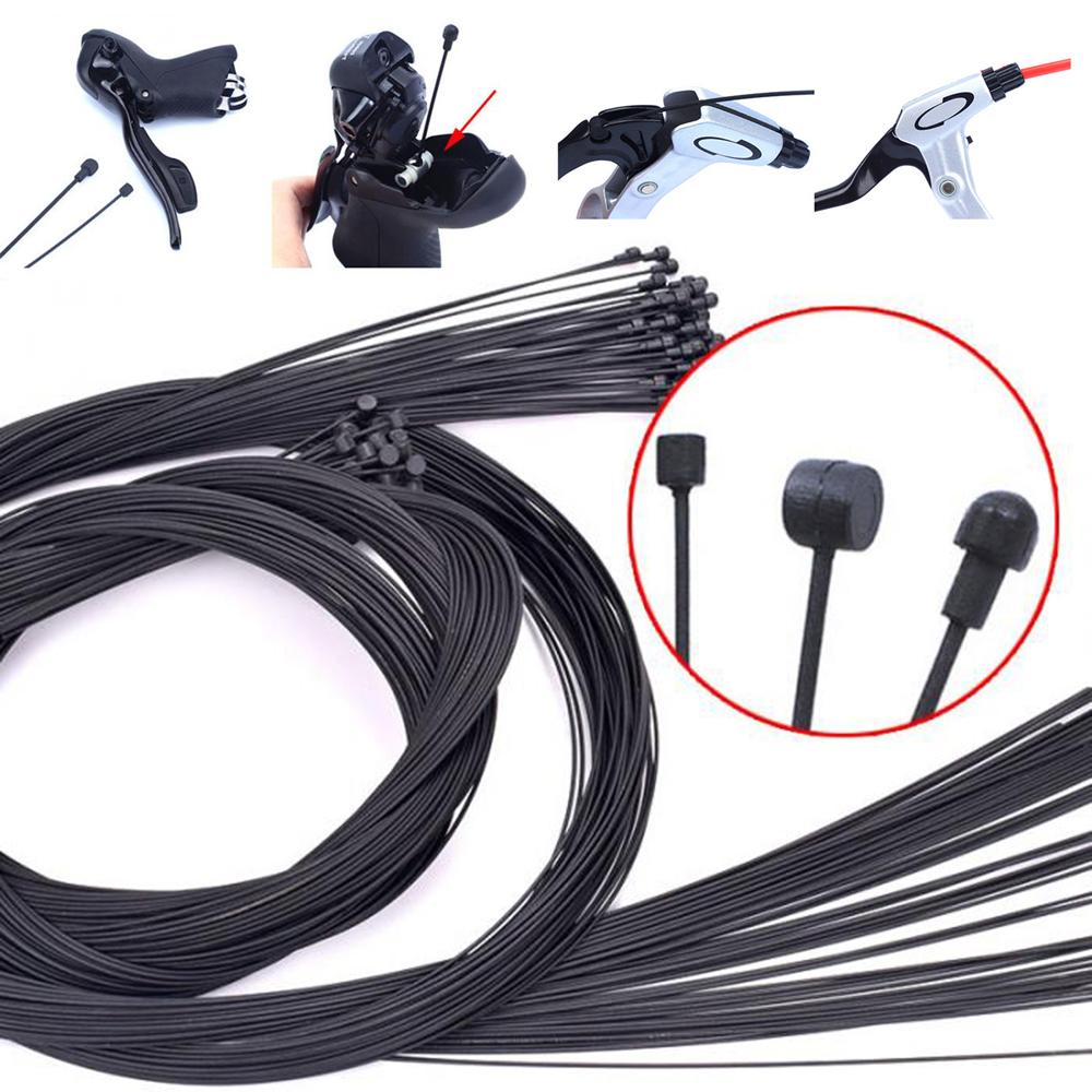 1PC MTB Road Bike Front Rear Derailleur Line Brake Inner Wire Coated Speed Shifting Cable Core Accessory 1100/1700/1550/2100mm