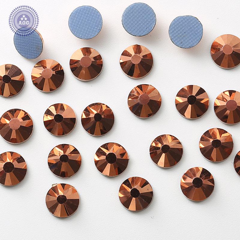 Color Summary Clothes Imitation Austrian Hot Diamond Clothes Diamond Dance Clothing Diamond Xiuhe Clothing Diamond Flat Bottom Diamond Accessories