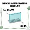 17Pcs/lot 59349 1x6x5 Houses Wall Construction Blocks MOC Accessories Works With Featuring Bricks Children Playthings Present Bo