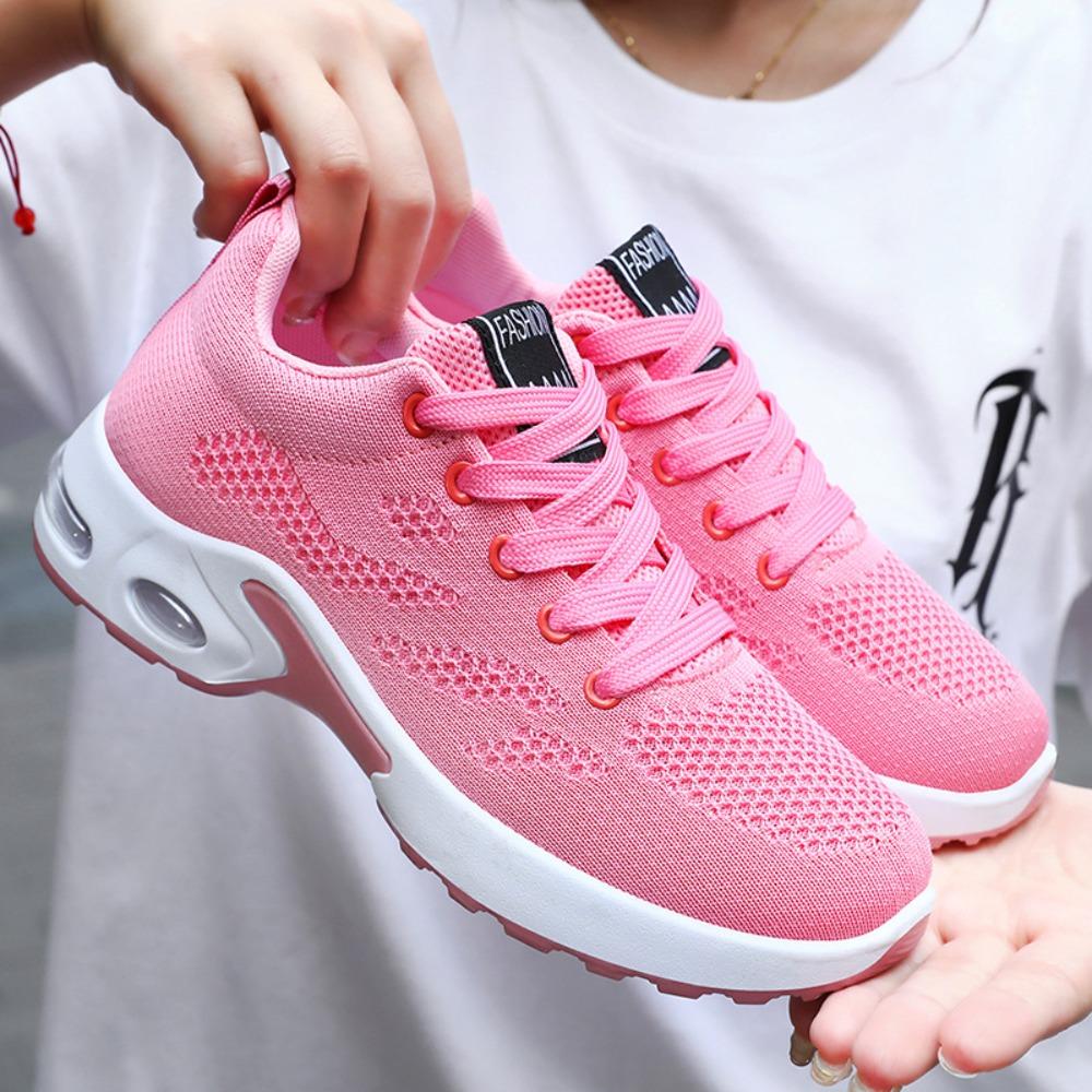 Women's Shoes Platform Sneakers Mesh Outdoor Running Shoes Chunky Lightweight Women Casual Shoes Luxury White Vulcanized Shoe