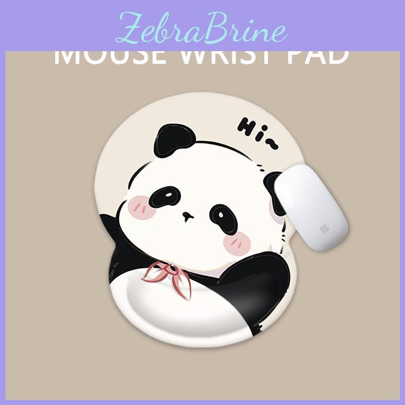 Wrist Rest Pad Panda Mouse Cute Nonslip Keyboard Hand Pillow For Women
