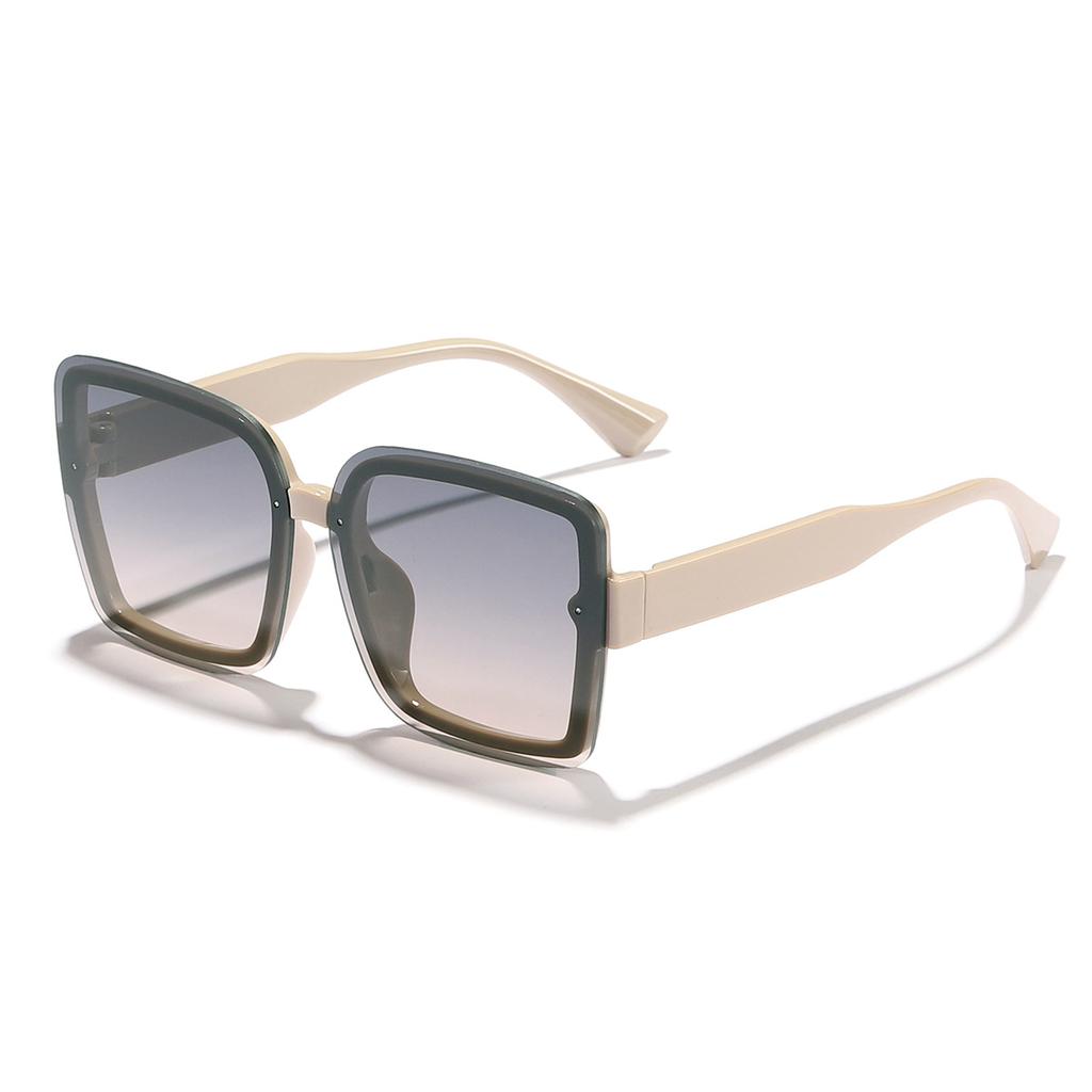 New Vintage Square Sunglasses Women Men Rectangle Sun Glasses Female Big Frame Eyewear Oculos De Sol for Male Female Eyeglasses