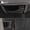 Carbon Fiber for Toyota Tacoma 2016 2017 2018 2019 2020 2025 Accessories Interior Trim Car Side Door Handle Frame Cover Sticker