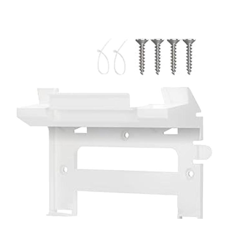 Space Saving Mount Satellite Signal Wall Holder for Gen 3 Mesh Router & Power Supply Holder Wall Mount Bracket 1
