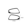 Carbon Fiber Interior Door Handle Cover Trim For BMW 1 Series E82 E88 2008-2013
