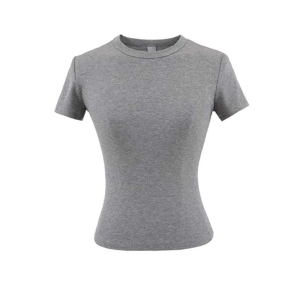 Spicy Girl Slimming Short Sleeve T-shirt - Spring/Summer 2025