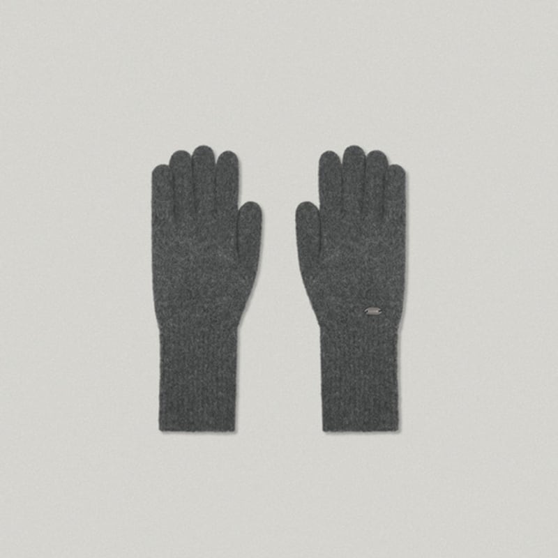

FOLNUA ROUND LOGO GLOVES [gray] FREE