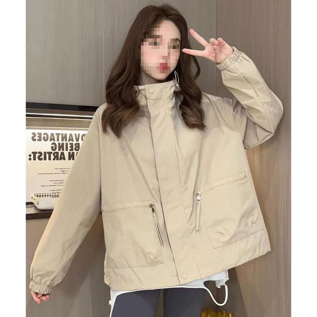 Women's Purple Retro Baseball Jacket - Lightweight, High-End Casual Cardigan for Spring and Autumn