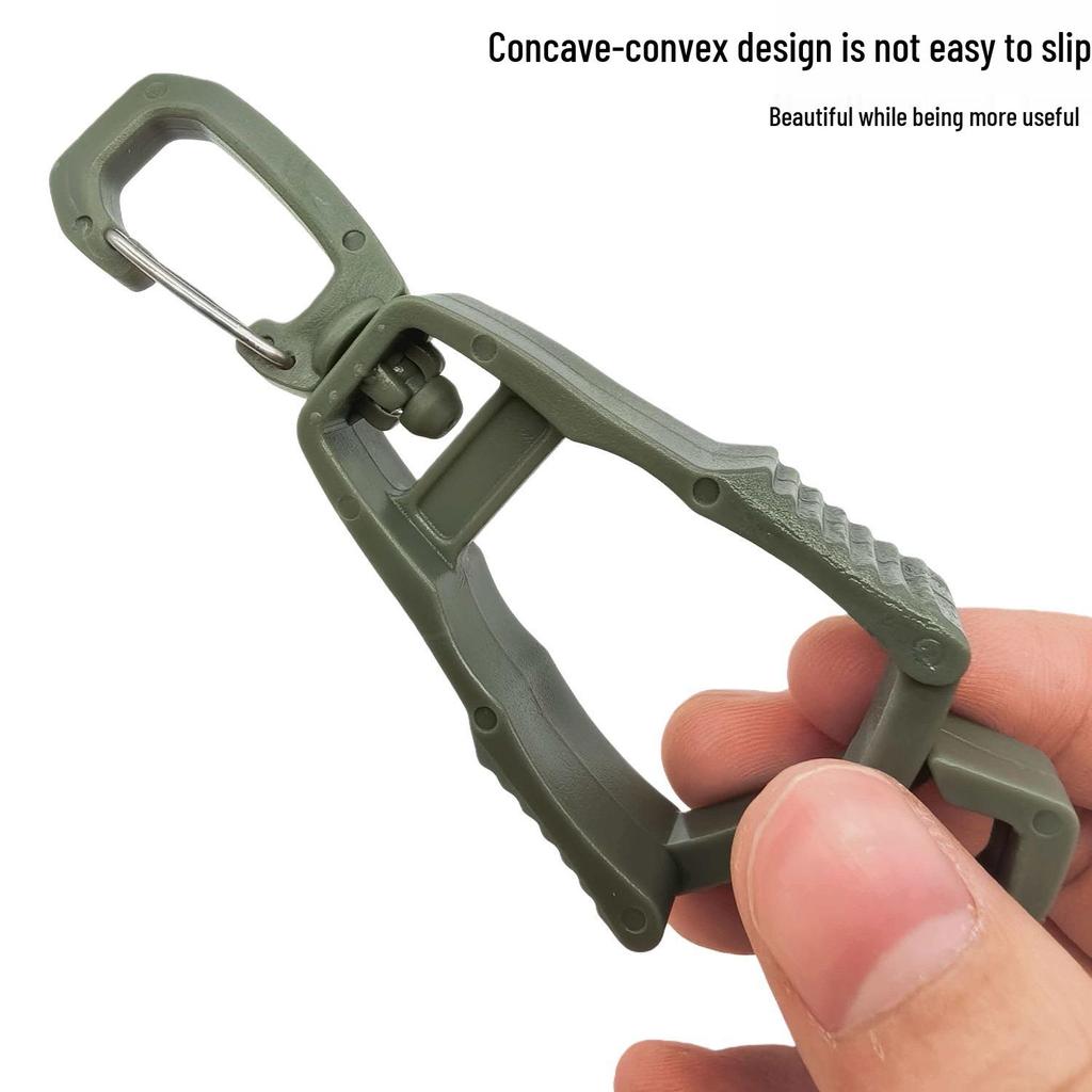 4-Piece Outdoor Anti-Lost Glove & Hat Clips - Multi-Functional Labor Protection Buckles with Free Shipping.