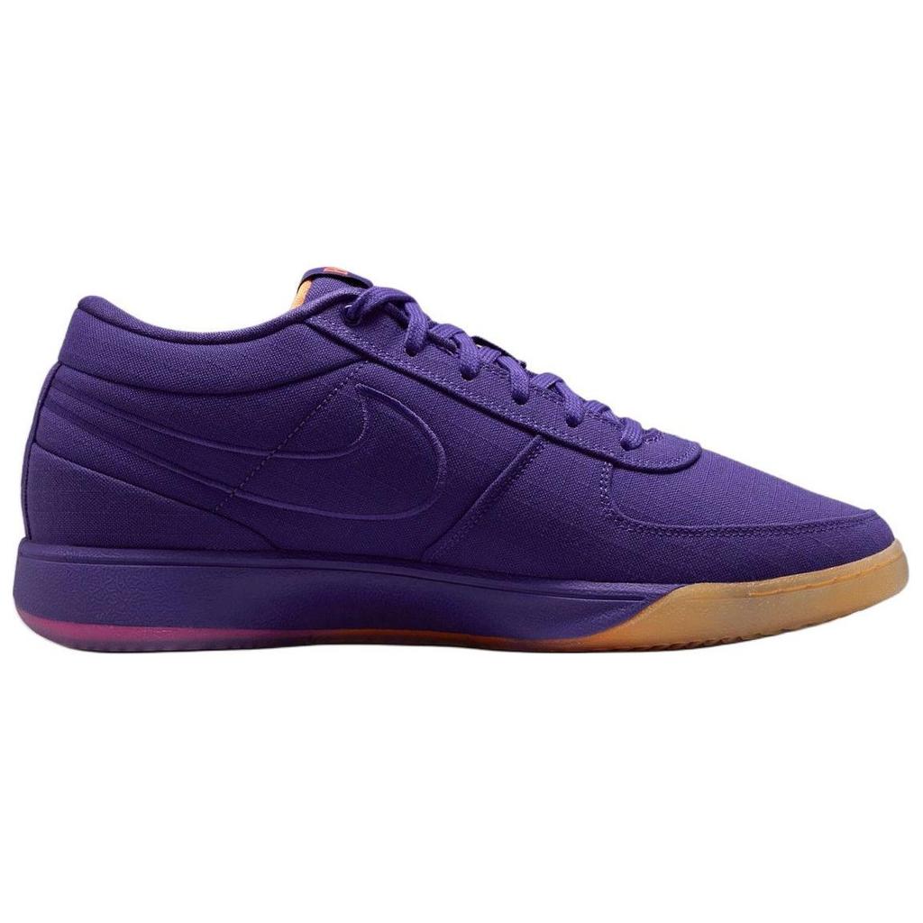 Nike Buch 1 Rutschfest Abriebfest Niedrig geschnittene Basketballschuhe Unisex Lila HJ5355-500